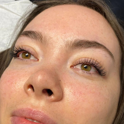 Lash and brow work sample 3